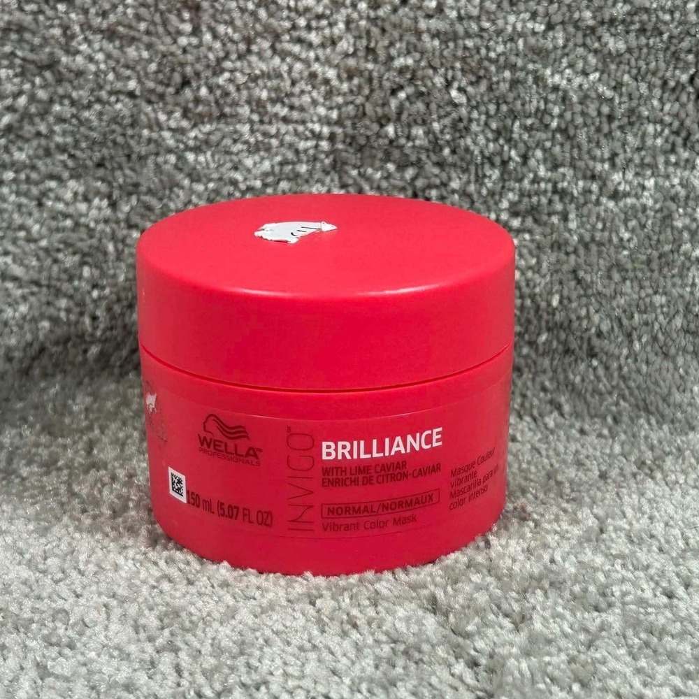 Wella Invigo Brilliance Vibrant Color Mask Red Lime Caviar Hair Treatment 150ml